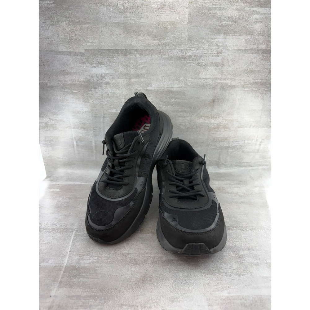 Hey Dude Sirocco Alta W Neutrals Black Sneakers 42642-060 Women Size 8
